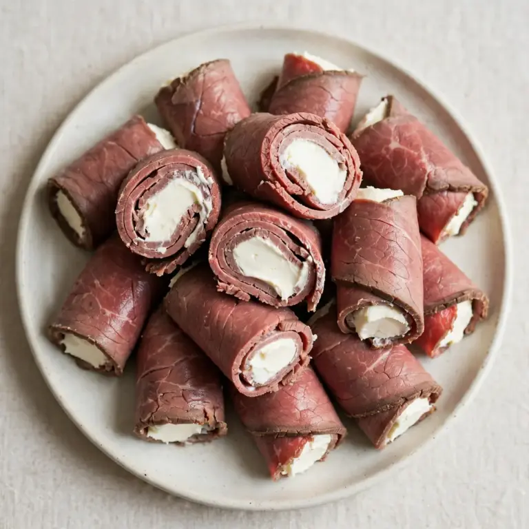 5-Minute Cold Cuts Beef Roll-Ups Weeknight Dinner