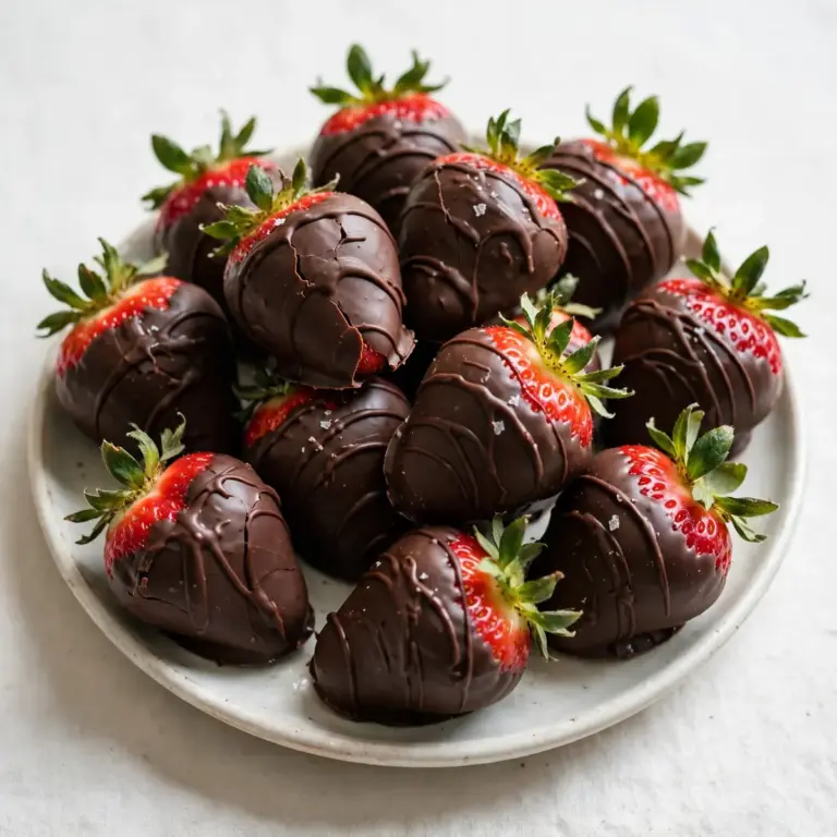 5-Minute Sugar-Free Chocolate Covered Strawberries