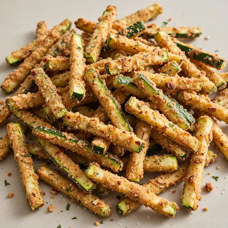 Crispy Air Fryer Zucchini Fries Ready in 15 Minutes