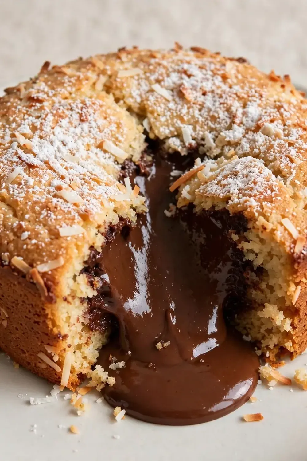Low-Carb Coconut Flour Lava Cake