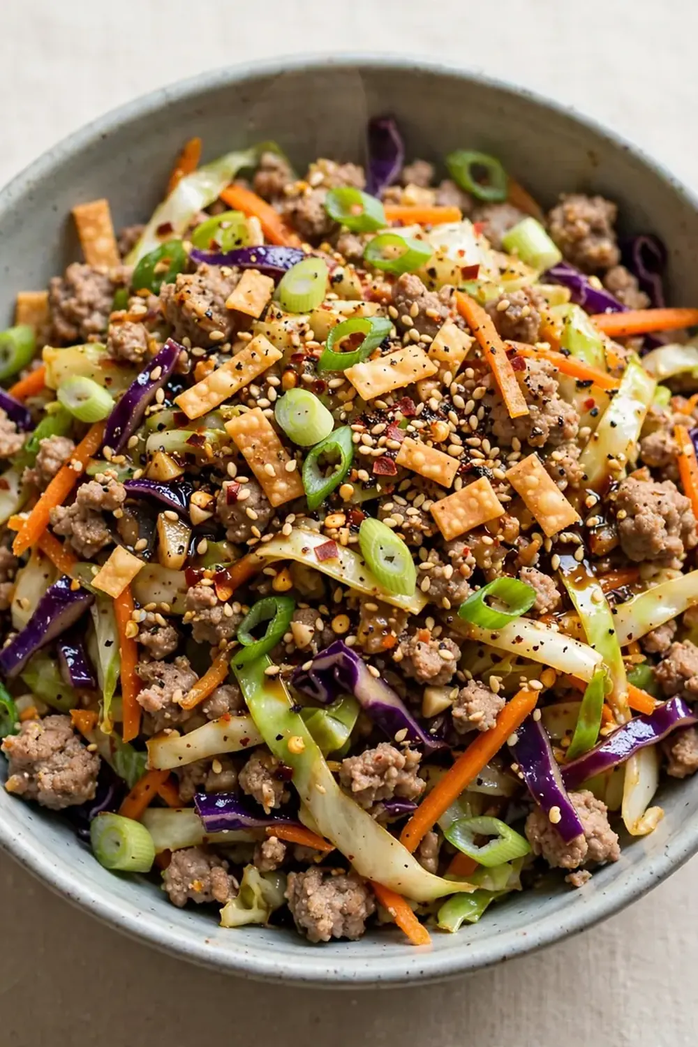 20-Minute Egg Roll in a Bowl (Unstuffed Egg Roll)