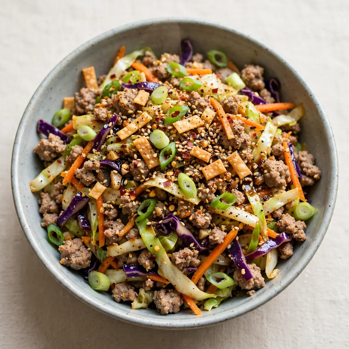 Quick 20-Minute Egg Roll in a Bowl for Busy Weeknights