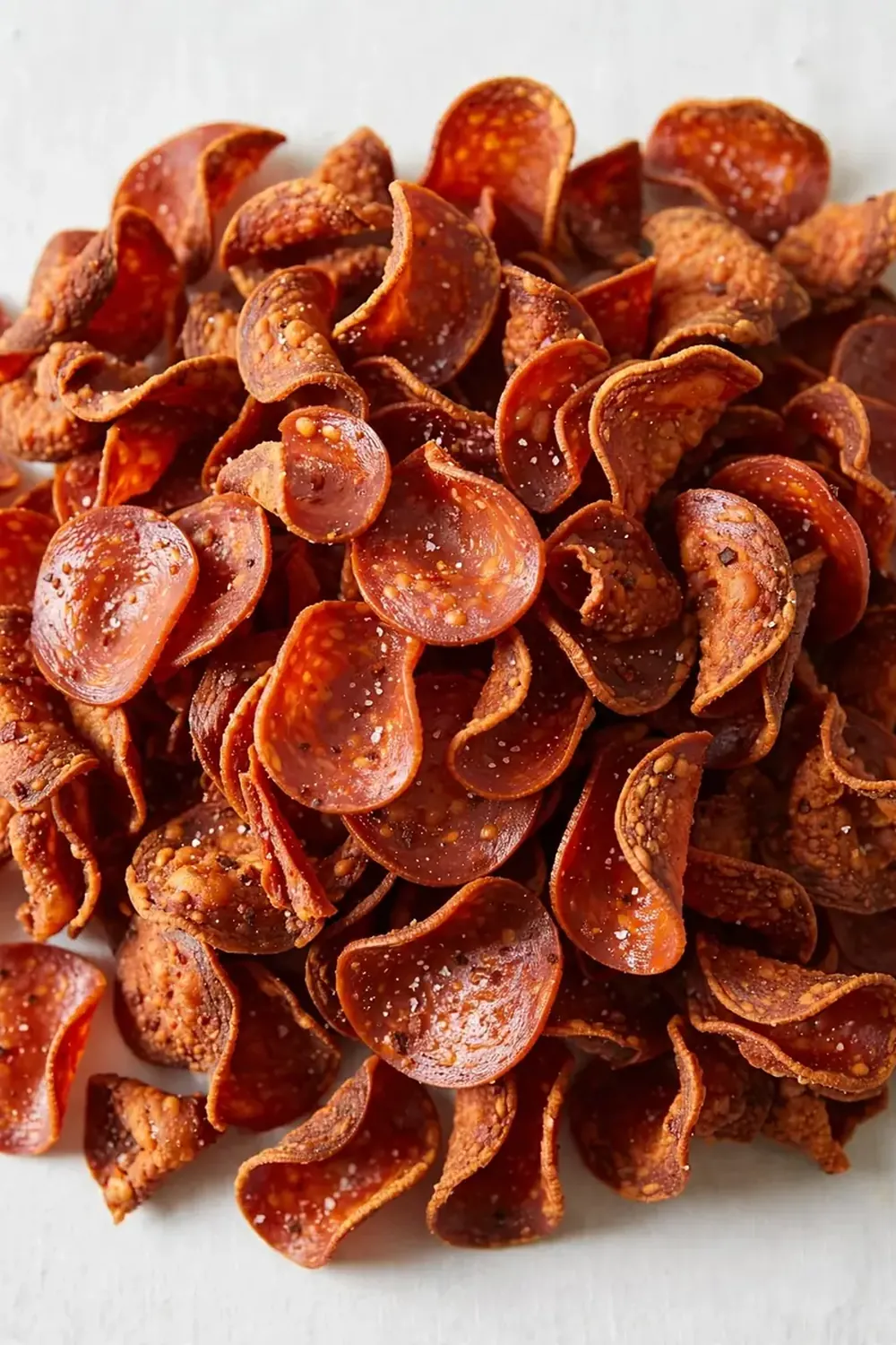 Salted Pepperoni Chips (Beef Pepperoni)